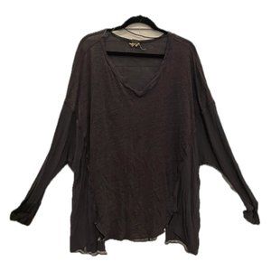 Free People V Neck Long Sleeve